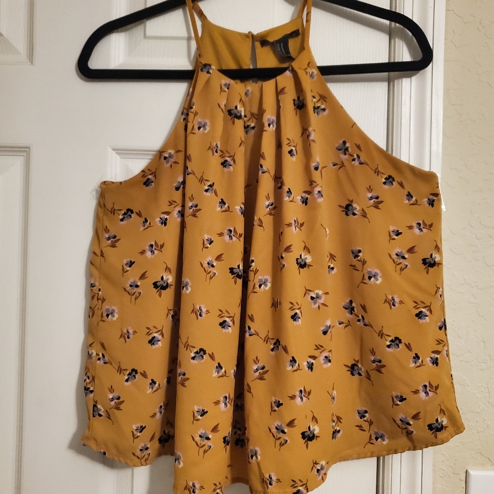 Floral Print Blouse Size M Forever 21